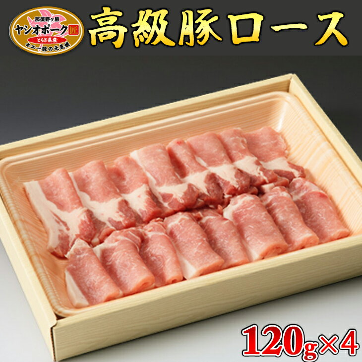 楽天栃木県さくら市【ふるさと納税】栃木県産枝肉熟成ヤシオポークロース120g×4 肉 豚肉 豚ロース グルメ 栃木県 送料無料