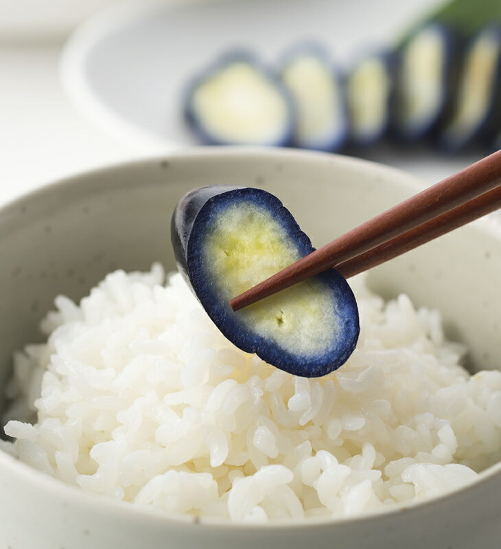 【ふるさと納税】大長なす　味くらべ 漬物 つけもの 一夜漬け わさび風味 おつまみ 送料無料