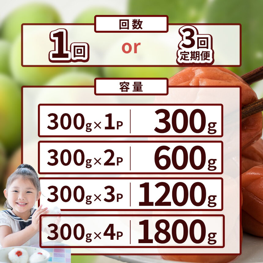 【ふるさと納税】【栃木県産】梅干し 【選べる内容量・定期便】 | 梅 梅干し 減塩 手摘み 天然 天日干し 手作り 塩漬け 栃木県 しもつけ市 下野市
