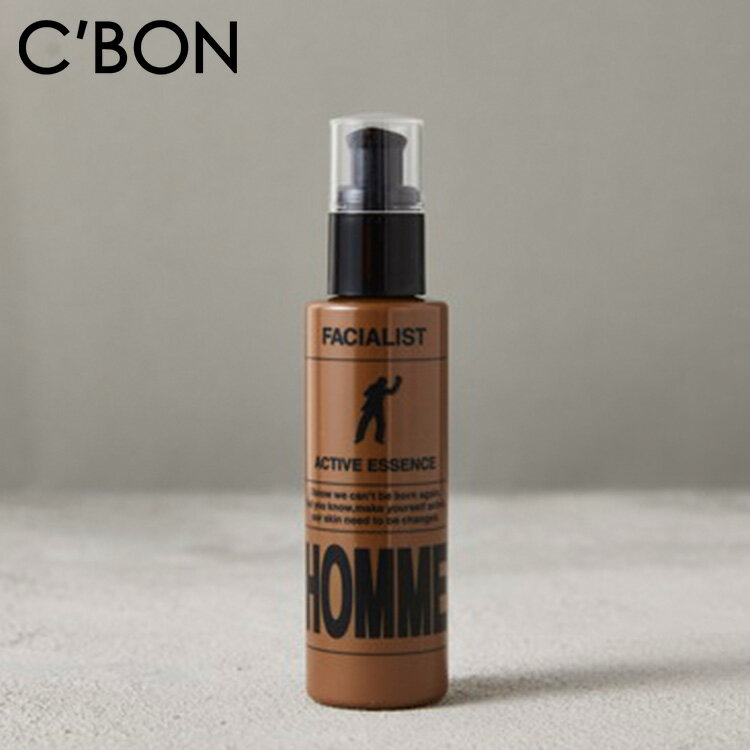 【ふるさと納税】【シーボン】フェイシャリストオム アクティブエッセンス　100mL（美容液）| C’BON シーボン 化粧品 CBON コスメ 洗顔 泡洗顔 男性用化粧品 メンズコスメ 美容液 乾燥 保湿 ギフト プレゼント 贈り物