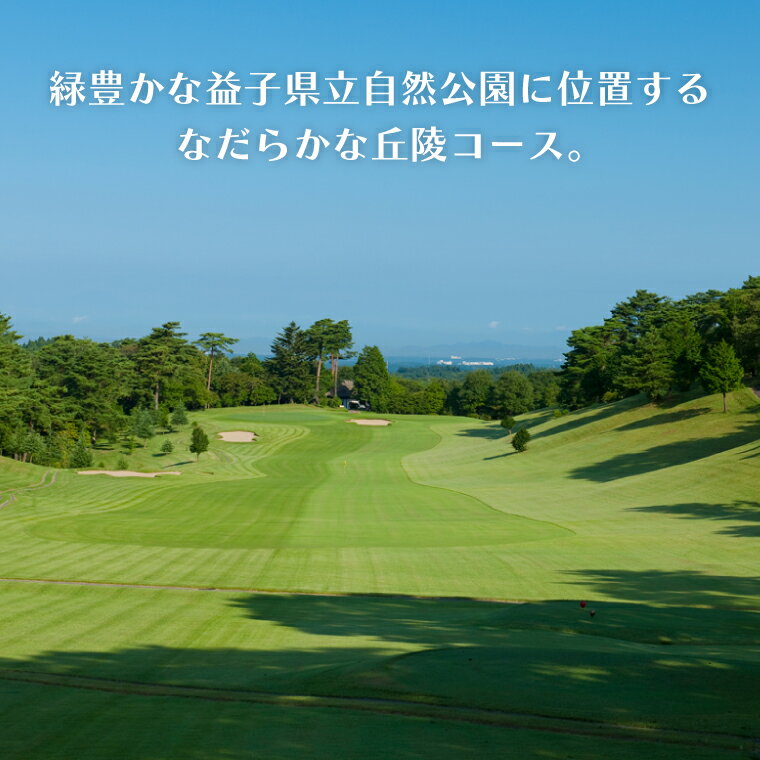 【ふるさと納税】益子カントリー倶楽部　ゴルフプレー券1名様分【昼食付き】(AD001)