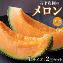 【ふるさと納税】【先行予約】石下農園のメロン 赤肉 Lサイズ 2玉 | 果物 くだもの フルーツ メロン 国産 クインシーメロン 赤肉 赤肉メロン 旬 期間限定 季節限定 夏季限定 産地直送 栃木県 芳賀町※2025年8月上旬~8月中旬頃に順次発送予定※離島への配送不可