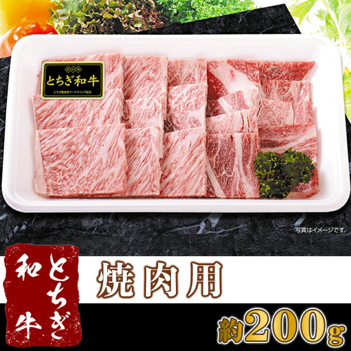 【ふるさと納税】A022・栃木県産とちぎ和牛焼肉用(約200g)