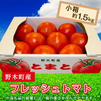 【ふるさと納税】トマト 甘い T01 栃木県野木町産トマト小箱（約1.5kg）