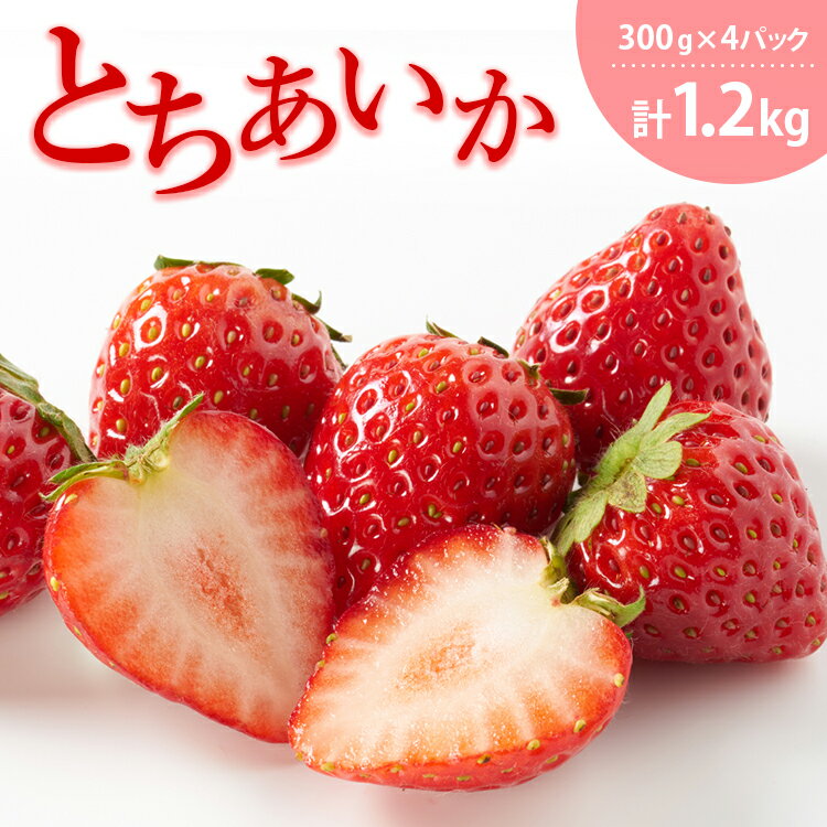 【ふるさと納税】とちあいか（300g×4パック 計1.2kg