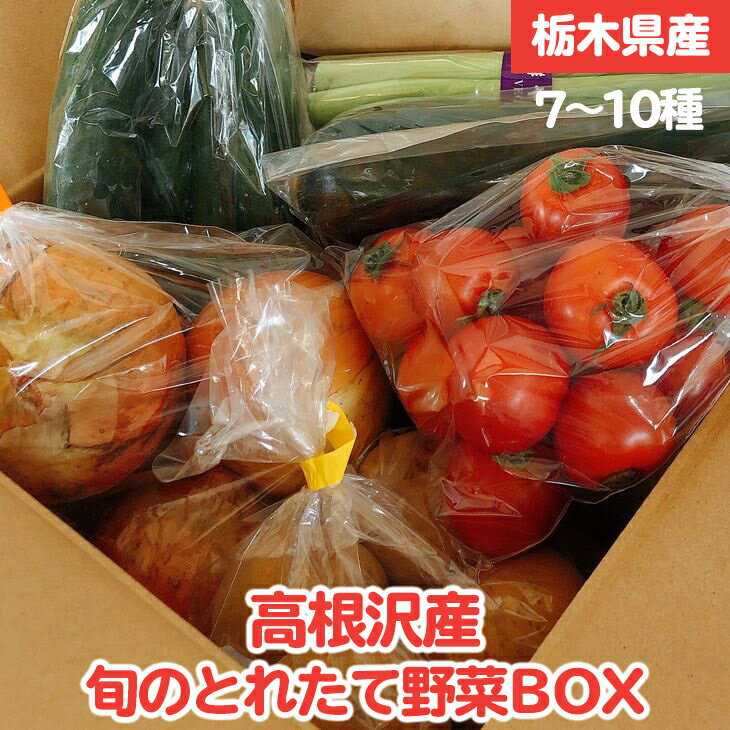 高根沢産旬の野菜BOX