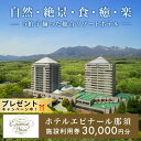 【ふるさと納税】プレゼントキャンペーン中★ホテルエピナール那須 施設利用券(30,000円分) | 温泉 露天風呂 宿泊 旅行 チケット 宿泊券 旅行券 利用券 宿泊ギフト券 リゾートホテル 観光 国内旅行 那須 栃木県 那須町〔G-21〕※着日指定不可