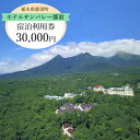 【ふるさと納税】ホテルサンバレー那須 宿泊利用券 30,000円分|宿泊 旅行 チケット 宿泊券 旅行券 旅 リラックス ファミリー 温泉 露天風呂 国内旅行 那須 栃木県 那須町〔G-23〕※着日指定不可