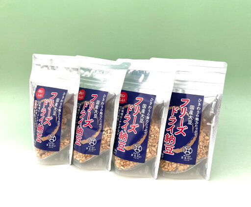 【ふるさと納税】フリーズドライ納豆(国産ひきわり)4個入り| 納豆 大豆 フリーズドライ まるだい 【ふるさと納税】フリーズドライ納豆(国産ひきわり)4個入り| 納豆 大豆 フリーズドライ まるだい
