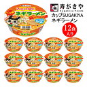 51位! 口コミ数「0件」評価「0」寿がきや　カップSUGAKIYAネギラーメン 1箱（12食入）ノンフライ麺　ねぎ 名古屋 名物 ピリ辛ラーメン カップ麺 すがきや　カップめ･･･ 