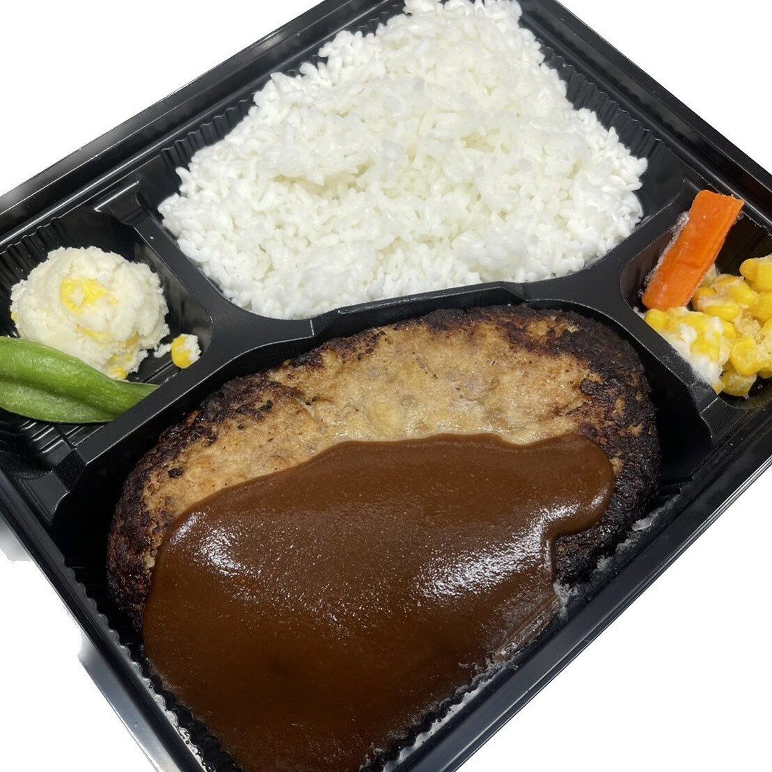 5位! 口コミ数「0件」評価「0」　ステーキ＆ハンバーグ専門店GGC『ジャンボハンバーグ弁当』3個セット