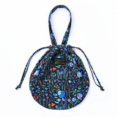 【ezu】eternal feeling circle bag 青い花【1742113】