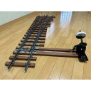 【ふるさと納税】ミニ鉄道パーツ 合成枕木製4番片開き分岐器(右) 1セット