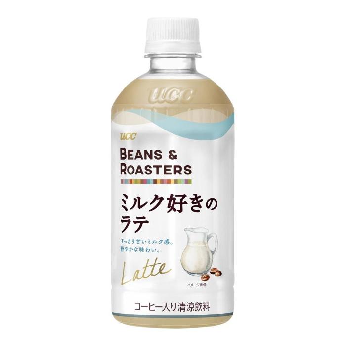 UCC BEANS&ROASTERS ミルク好きのラテ PET450ml×24本