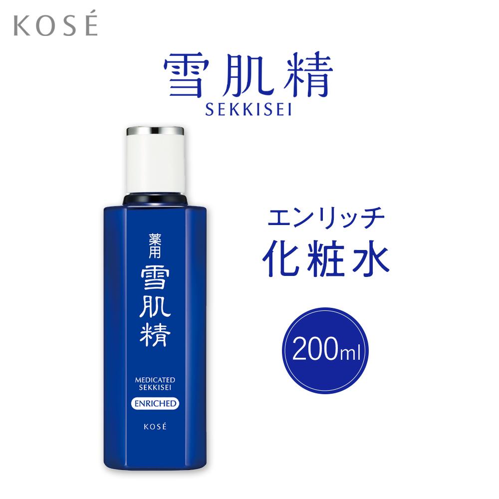 【ふるさと納税】コーセー　薬用　雪肌精　エンリッチ　化粧水（200ml）1本 | スキンケア 化粧品 コス...