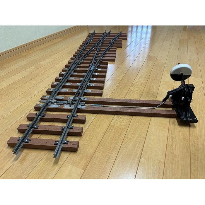 【ふるさと納税】ミニ鉄道パーツ 合成枕木製6番片開き分岐器(右) 1セット | クラフト 民芸 玩具 雑貨 日用品 人気 おすすめ 送料無料