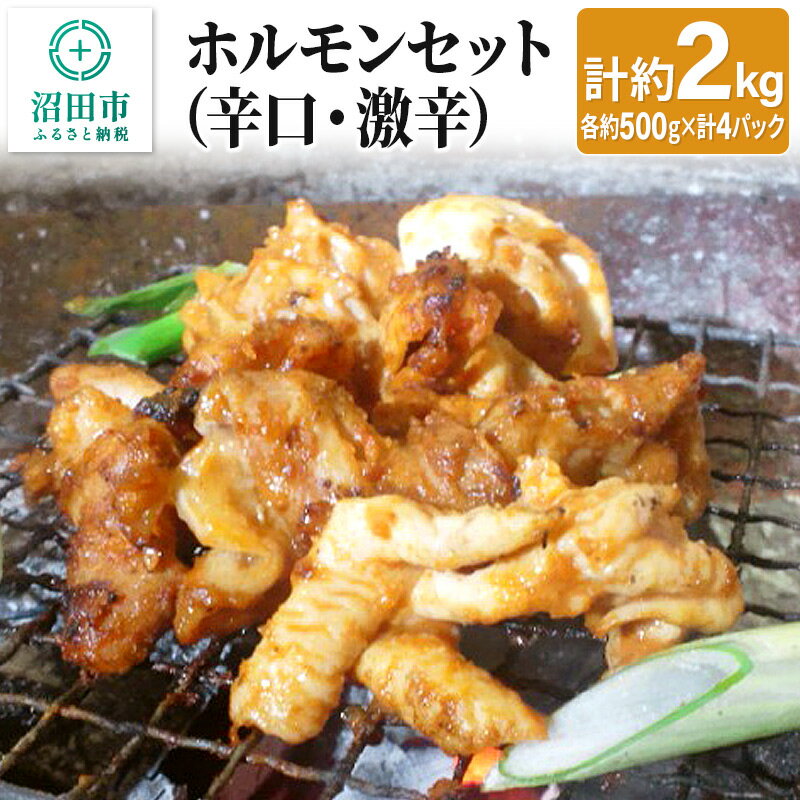 ホルモンセット約2kg(辛口・激辛)群馬県 特産品