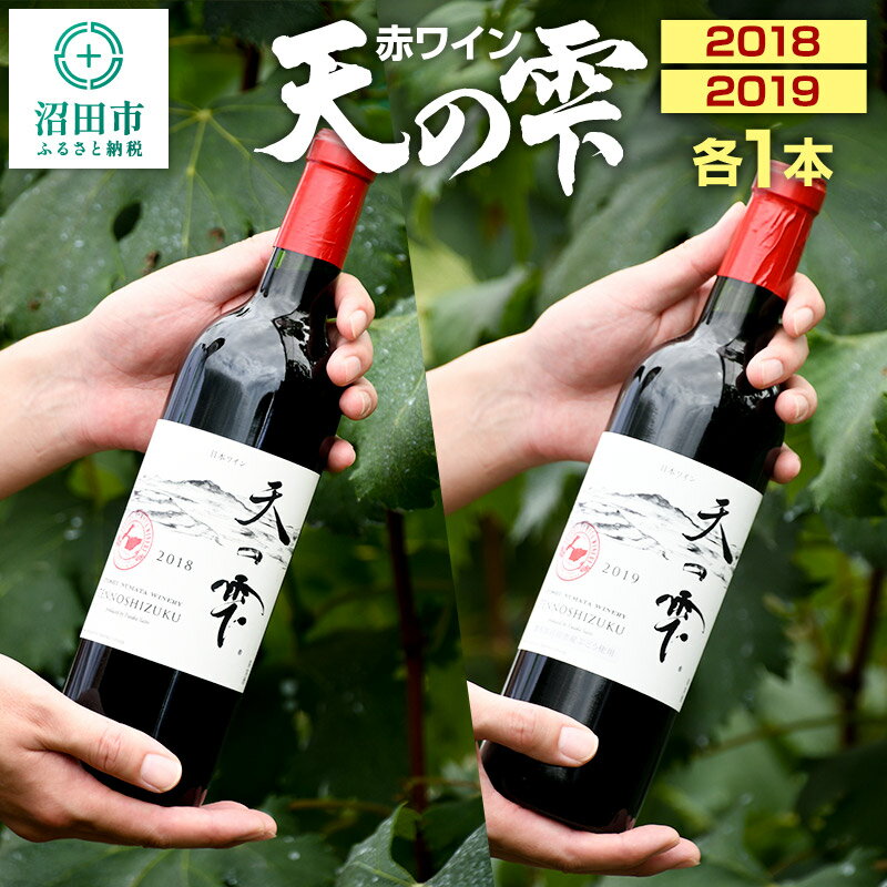 天の雫 赤ワイン2本セット(2018・2019)各720ml