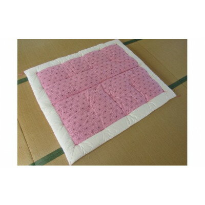 【ふるさと納税】富田屋産業の手作り掛布団(園児お昼寝用)麻の葉柄【1337292】