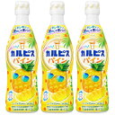 【ふるさと納税】「カルピス(R) トロピカルパイン」プラスチックボトル 470ml×12本【1604181】