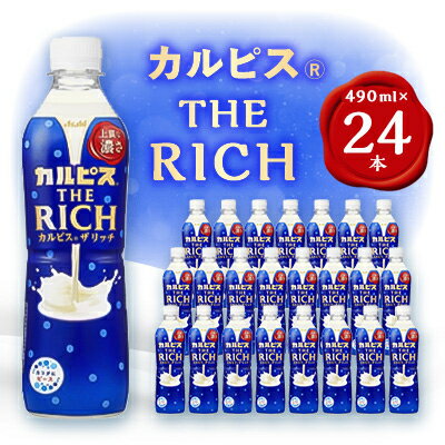 19位! 口コミ数「0件」評価「0」【2ヵ月毎定期便】カルピス THE RICH』PET490ml　24本　隔月全6回【4011134】