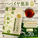 【ふるさと納税】 パパイヤ葉茶 (5g×10パック)7袋 F4H-0517