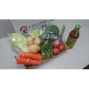 【ふるさと納税】道の駅「ららん藤岡」オリジナルトマトジュース(1L×1瓶)と季節の地場野菜(約8種類)【配送不可地域:離島・北海道・沖縄県・中国・四国・九州】【...