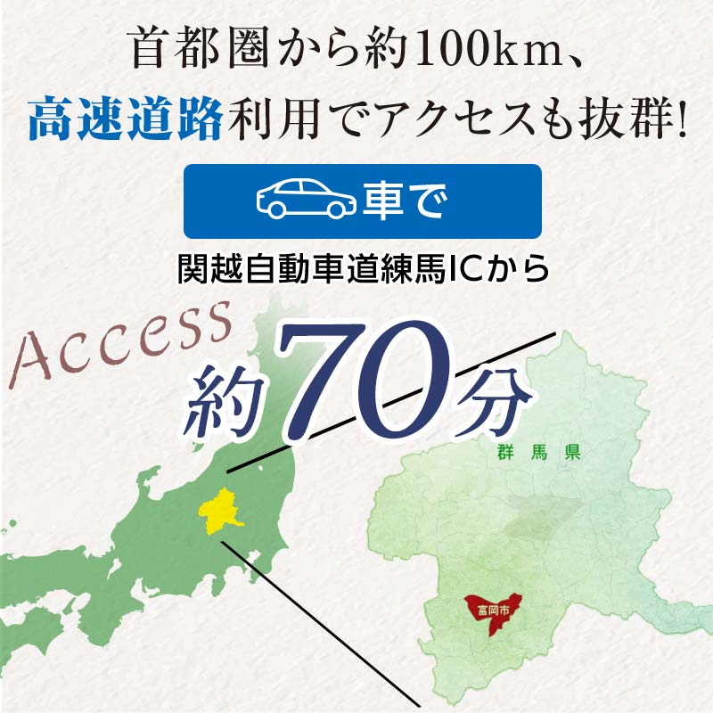 【ふるさと納税】★有効期限なし★ 群馬県富岡市ゴルフ場利用券 寄附金額10,000円～1,000,000円 (利用券3割相当額) F20E-204var