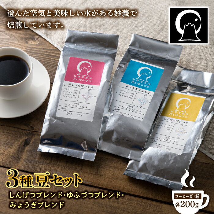 コーヒー 3種豆セット(200g×3) F20E-499