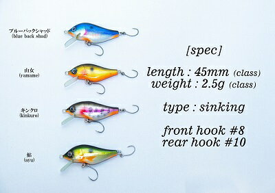 【ふるさと納税】【178】木製ハンドメイドルアー2【シャッド型】1個