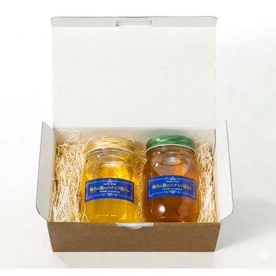 【ふるさと納税】【アカシア・アカシア百花】(低糖)600g×2本　一切熱処理なしの生ハチミツ!榛名の森のハチミツ2種【1749930】