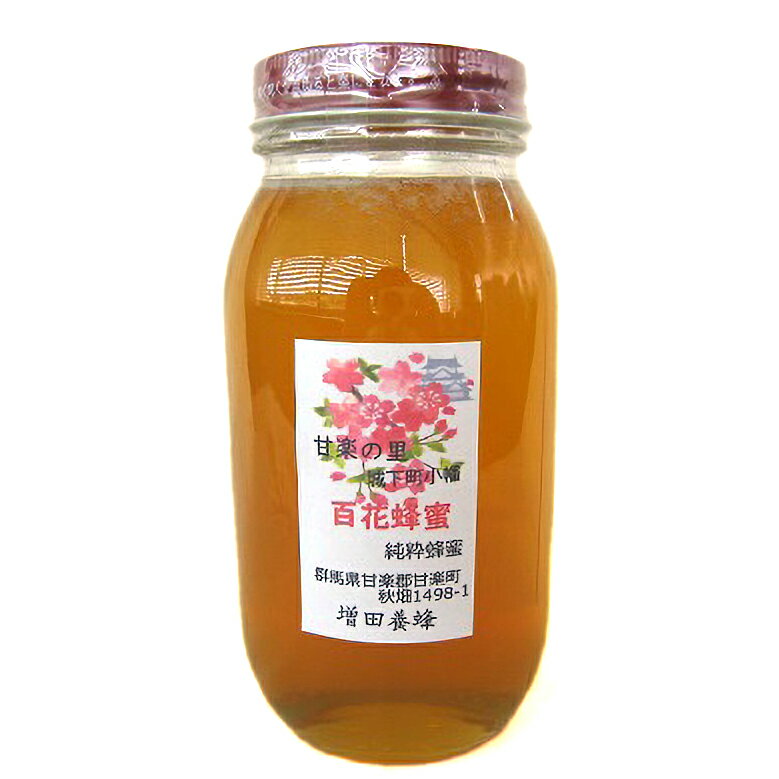 【ふるさと納税】増田養蜂の百花はちみつ (1000g) [KANRAブランド認定商品]｜国産はちみつ 純粋はちみつ 無添加 産地直送 [0047]