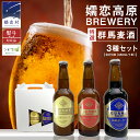 【ふるさと納税】 特選!群馬麦酒 3本 セット 【 熨斗 対応品 】 ビール クラフトビール 嬬恋高原ブルワリー 330ml 3本 お歳暮 お中元 熨斗 ギフト...