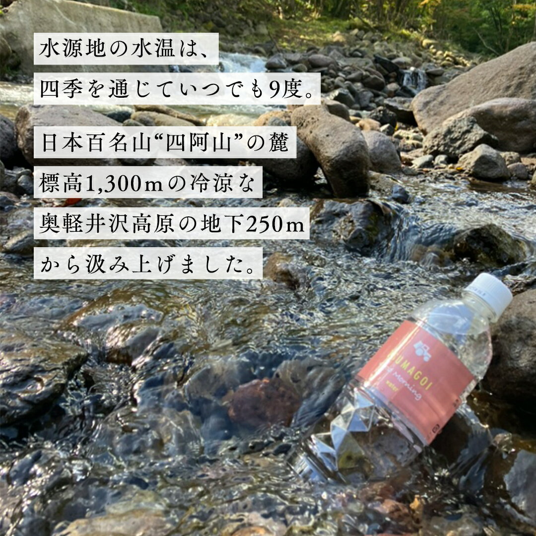 【ふるさと納税】【 定期便 6ヶ月 】 つまごい水日和 (みずびより) 550ml × 24本 6回 水 天然水 ミネラルウォーター 防災 キャンプ アウトドア 嬬恋銘水 定期