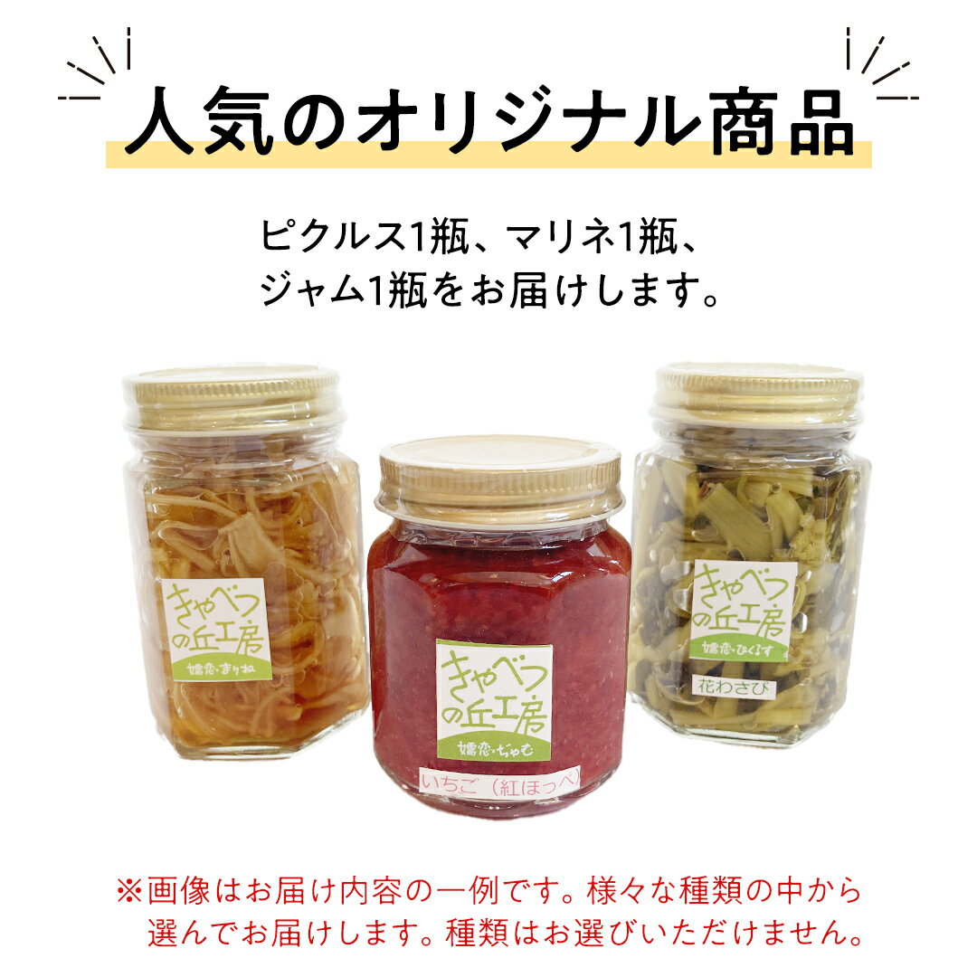【ふるさと納税】ピクルス 1種 と マリネ と ジャム の 詰め合わせ 惣菜 洋風惣菜 調味料 常備菜 野菜 サラダ セット ギフト 贈答用 熨斗