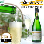 【ふるさと納税】 Cidre de OZÉ（尾瀬リンゴの発泡酒） 1本750ml 片品村 発泡酒 シードル りんご