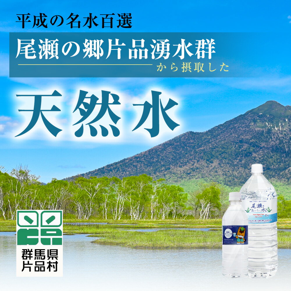 【ふるさと納税】 尾瀬のおいしい水 (500ml×24本) 3ケース 水 500ml ミネラルウォーター 尾瀬 天然水