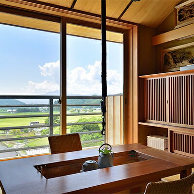 【ふるさと納税】憧れの宿【悠湯里庵】　眺望の別館悠山『平日限