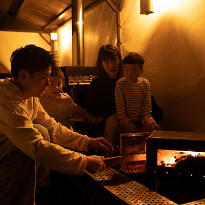 【ふるさと納税】【Akariかわば田園キャンプ場】グランピング宿泊補助券　30,000円分【1249888】その2