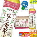 【ふるさと納税】《定期便2〜3ヶ月》選べる定期便!【機能性表示食品】はと麦茶<500ml×24本>【1ケース】(4)