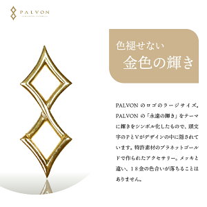 【ふるさと納税】アクセサリー 【PALVON LOGO LARGE】プラネット ゴールド 合金＜パルヴォンジャパン＞ペンダント ネックレス 金 ジュエリー 送料無料 お取り寄せ ギフト 贈り物 贈答用 プレゼント おすすめ コロナ 群馬 千代田