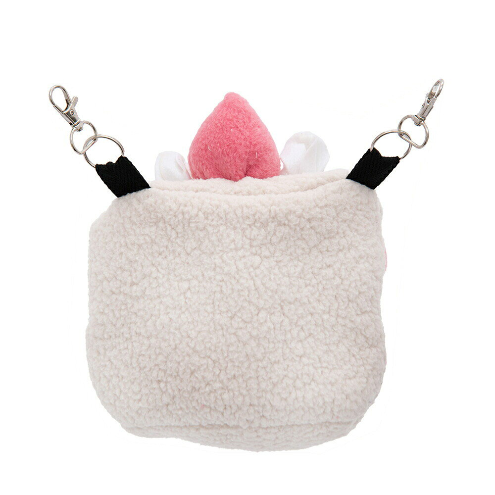 【ふるさと納税】いちごのショートケーキハウス ハンドメイド バレンタイン ハムスター モモンガ リス