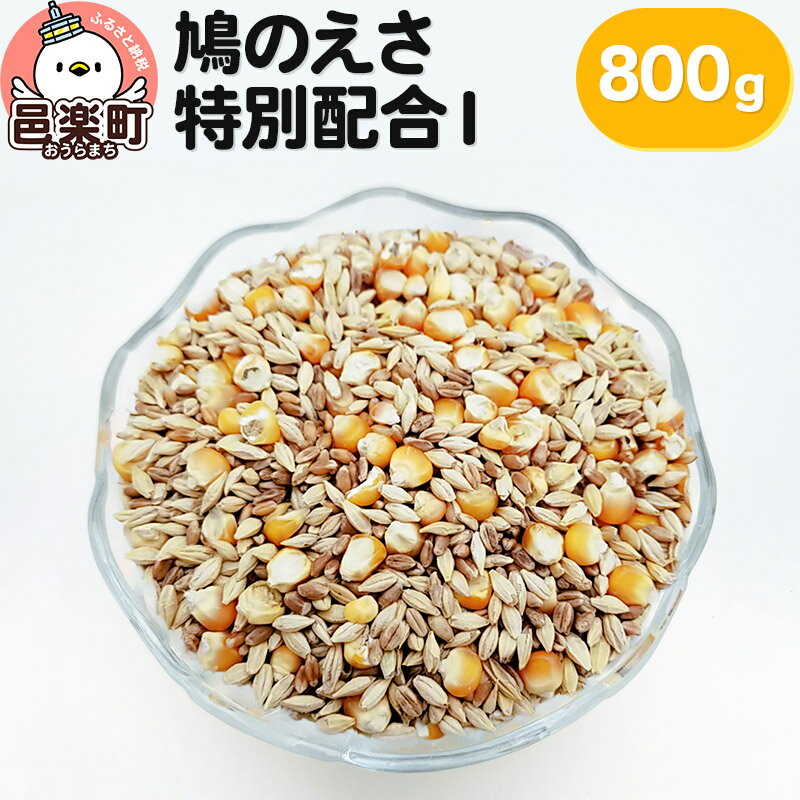 【ふるさと納税】鳩のえさ 特別配合I 800g×1袋 サイトウ・コーポレーション 飼料
