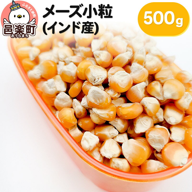 メーズ小粒(インド産) 500g×1袋 サイトウ・コーポレーション 飼料