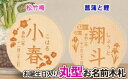 【ふるさと納税】人形のまち 岩槻 曽根人形 お誕生日入り お名前 木札　【11100-0266】