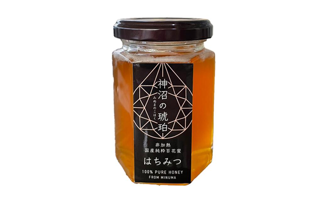 【ふるさと納税】非加熱 国産生はちみつ『神沼の琥珀』　170g×1個 蜂蜜 ハチミツ 国産 非加熱 PiiS Road 埼玉県 さいたま市　【11100-0358】