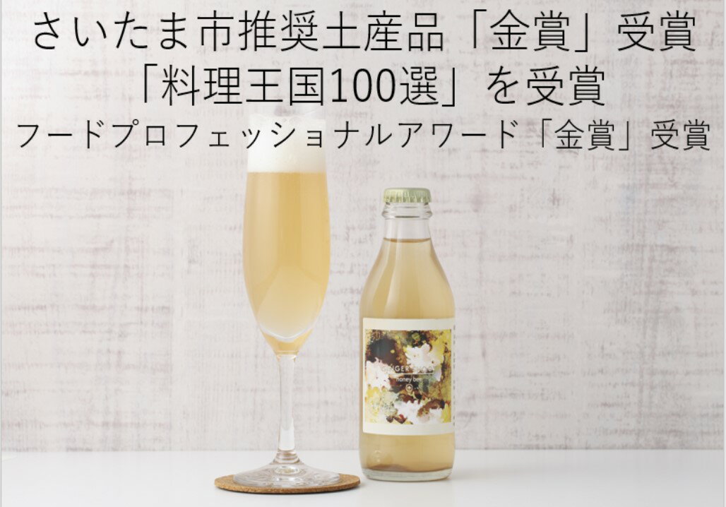 【ふるさと納税】【5か月定期便】発酵ジンジャーエール　12本×5回 炭酸 ドリンク 飲料 飲み物 生姜 さいたま市 【11100-0182】