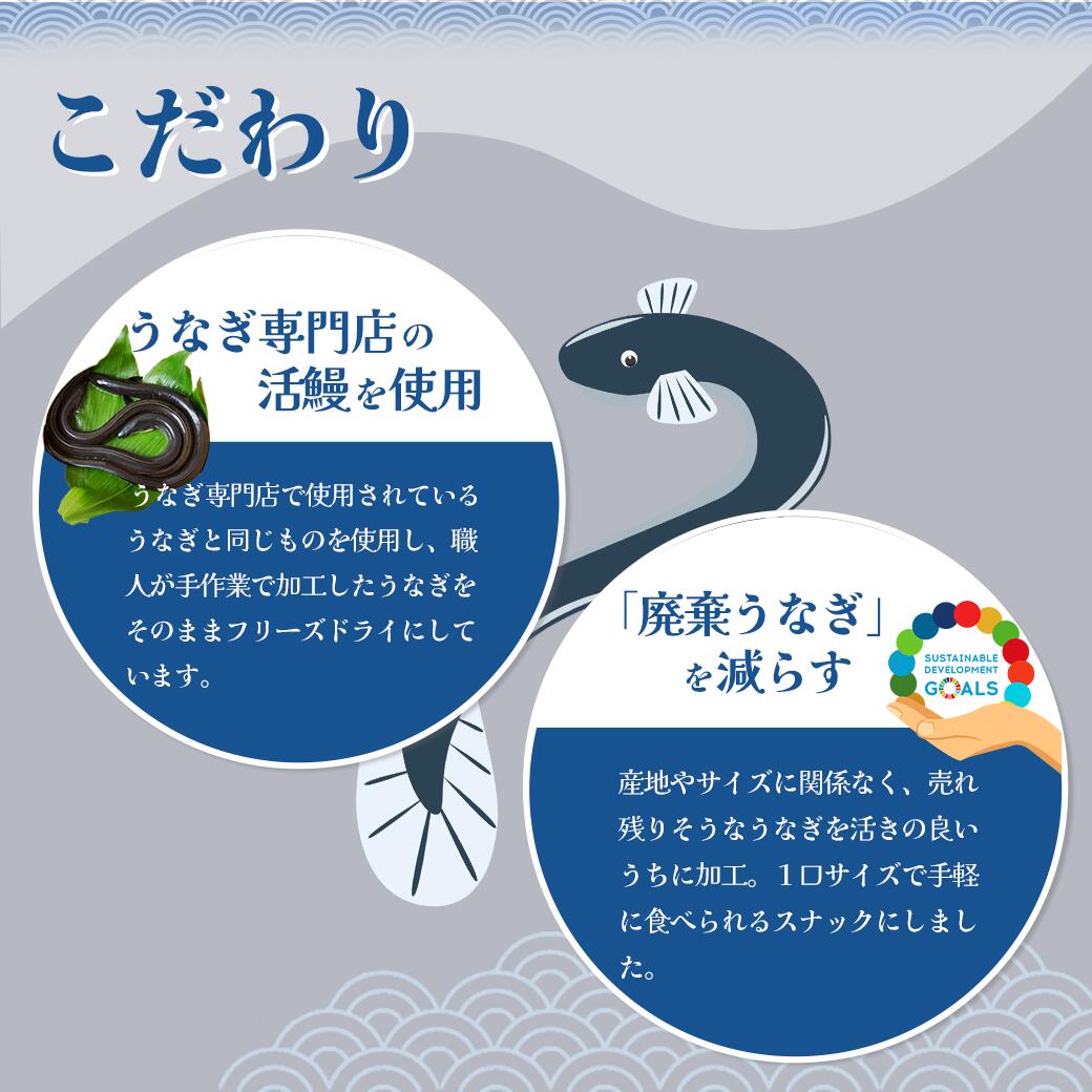 【ふるさと納税】【株式会社鯉平】うなぎスナックとうなぎ佃煮（さいたま市SDGsセット）　【11100-0723】