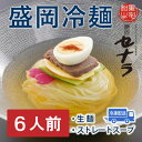 【ふるさと納税】盛岡冷麺セット(6人前) 【11100-1614】