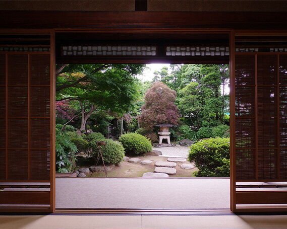 No.199 丹徳庭園一棟貸し　ペア宿泊券（平日1泊） ／ 露天風呂 日本庭園 枯山水 貸し切り チケット 送料無料 埼玉県